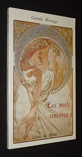 couverture de : Les mots sinc&egrave;res