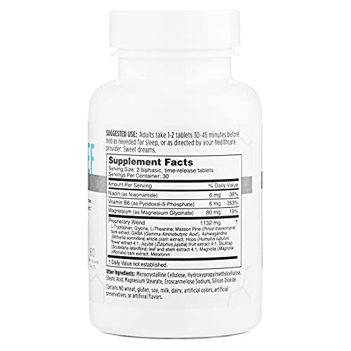 NBI Sleep Relief Melatonin Natural Formula Soothing Bedtime Sleep Aid