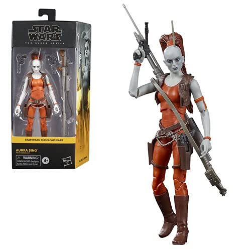 Star Wars The Black Series F1870 6-inch Aurra Sing Action Figure