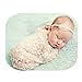 Vemonllas Luxury Newborn Boy Girl Baby Photography Props Wrap Lace Yarn Cloth Blanket (Beige)