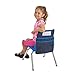 ECR4Kids Classroom Chair Seat Companion Pocket Organizer with Name Tag, Small