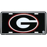 University of Georgia License Plate Tin Sign 6 x 12in