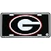 University of Georgia License Plate Tin Sign 6 x 12in