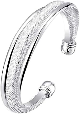 MA87 Lady Jewelry Pure Silver Bracelet Gift for Girlfriend, Sister, Mother