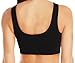 Camellias Women's Seamless Sports Everyday Bra Wire Free Wide Shoulder Straps Bralette with Removable Cups for yoga Gym ,SZ9000-2White&1Black-XL