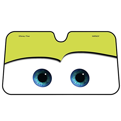 hjuns 130*70CM Front Windshield Sun Shade Visor, Cartoon Car Visor, Foldable Windscreen Sunshades