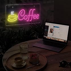 Lumoonosity Coffee Neon Sign - LED Coffee Signs