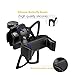 Bike Mount Phone Holder, Universal Adjustable Bicycle Motorcycle MTB Phone Holder, Compatible with iPhone Xs Max XR X 8 7 6 5 Plus Samsung Galaxy S9 S8 S7 S6 S5 Note 9 8 7 6 Black