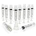 Bright Creations Oral Medicine Syringes with Bottle Adapter (Transparent, 10 Pack) - Syringe for Liquid