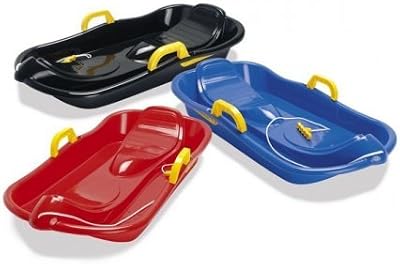 Dantoy Bob Sledge with Brakes Red Toboggan Winter Snow Play Made in Denmark