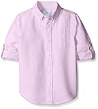 Gymboree Boys' Big Boys' Linen Convertible Sleeves Woven Shirt