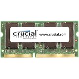 Crucial Technology CT64M64S4W75 512MB 144-Pin PC133 133Mhz SODIMM SDRAM Memory