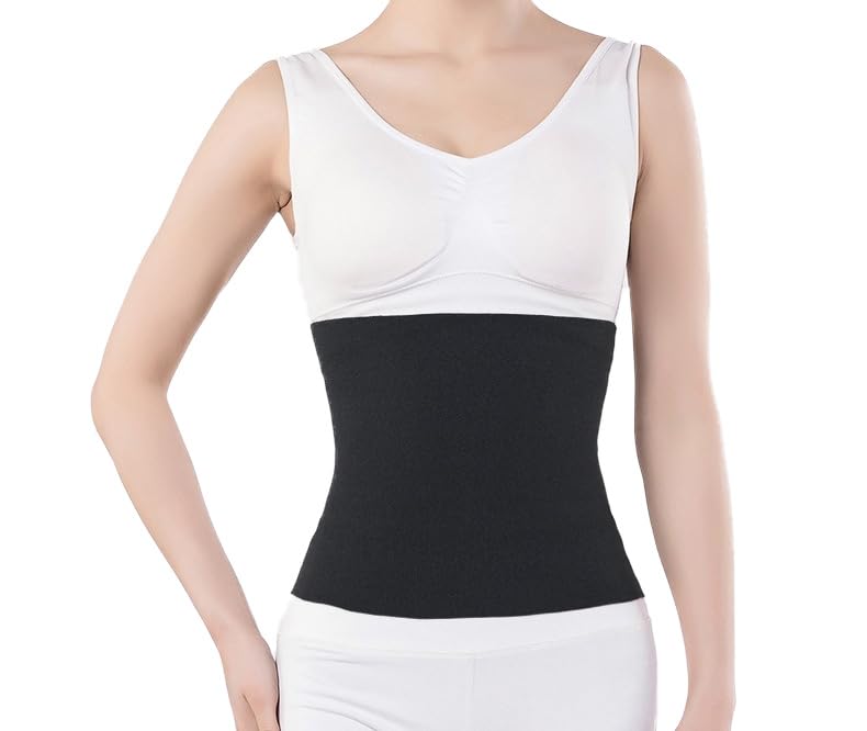 Photo 1 of Womens Velvet Waist Warmer Double-sided Usable Waist Lumbar Support for Pain Relief Thermal Lower Back Support Brace Stretchy Waistband Body Wrap Band Winter Warm Stomach Lumbar Lower Back Warmer