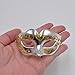 10PCS Mini Masquerade Masks Party Decoration Supper Small Silver Plaing Mardi Gras Halloween Decor Novelty Gifts (silver)