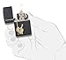 Zippo Dancer Pocket Lighter, Black Matte