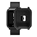 Soft TPU Protection Silicone Full Case Cover for Huami Amazfit Bip Youth Watch (Black)