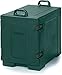 Carlisle FoodService Products Cateraide Insulated Front Loading Food Pan Carrier with Handles for Catering, Events, and Restaurants, Plastic, 5 Pans, Forest Green