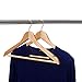 VINUSS Ezihom Gugertree Solid Wooden Suit Hangers, Coat Hangers, Wood Clothes Hanger, Natural Finished, 10 Pack