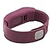 WITHit XO Your Sister Designer Sleeve compatible with the Fitbit Charge/Charge HR - Band Cover - Arabesque burgundy/white