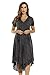 Riviera Sun 21726-CHARC-XL Dress/Dresses for Women Charcoal