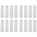 KEEPOW 16 Pcs Clear Color AAA to AA Adapter Battery Converter Case AAA Battery Case
