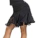 MotonyNew Style Lace Latin Dance Dress Latin Dance Costume Square Dance Skirt Black M