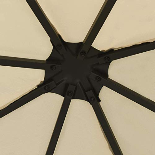 DNNAL Pavillon im Freien, 3X3 M wasserdichtes Garten-Party-Zelt Sonnenschutz für Outdoor-Hochzeit BBQs – Bild 3