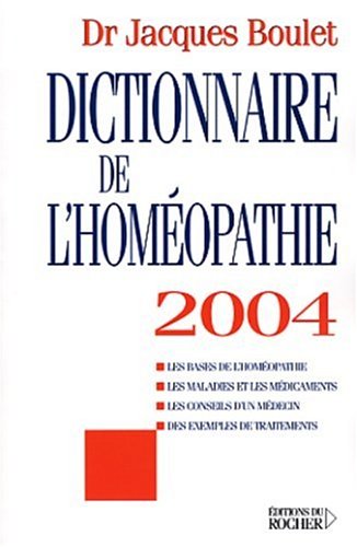 Dictionnaire de l'homéopathie