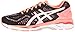 ASICS Women's Gel-Kayano 23 Track Shoe, Black/Silver/Flash Coral, 8.5 M US