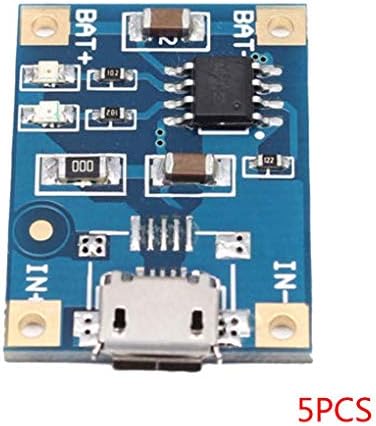 Luckiests 10Pcs/5Pcs/2Pcs TP4056 1A Lithium Battery Charging Board Module Lithium Battery Charger Mini USB Interface
