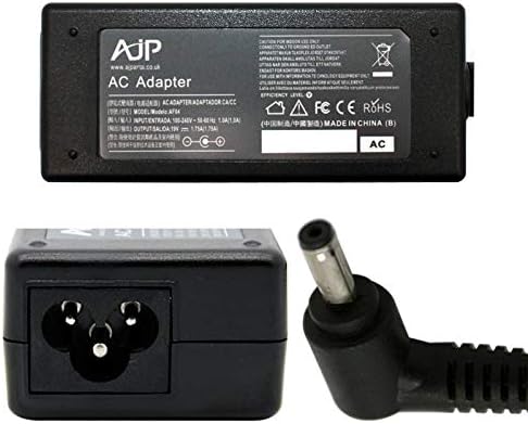 AJP Replacement For ASUS ZENBOOK UX310, UX310U, UX310UA, UX330, UX330, UX330U, UX330UA, UX305LA Laptop 33W AC Adapter Battery Charger PSU 4.0mm x 1.35mm Pin Size Free Power Cord UK SELLER