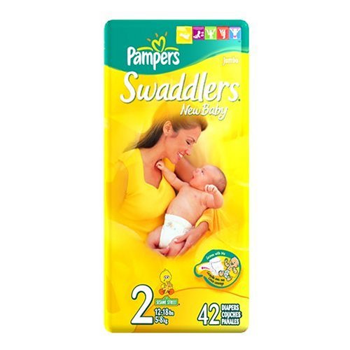 Pampers.sz2 swaddlers jumbo * 42ct (037000454090)