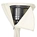 Amazon Basics Outdoor Round Stand Up Patio Heater Cover, Tan, 36