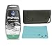OPTX 20/20 Hydrotac Stick-On Bifocal Lenses | Magnifying Adhesive Reading Lens Sticker | USA Made | Sunglass Magnifier Add On | 1 Pair | Bundle with Koala Glasses Cloth and Case, (+1.50 Magnification)