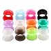 Xpircn Soft Silicone Flexible Ear Plugs Tunnels 12mm Height 8G-1