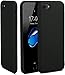 iPhone 8 Case iPhone 7 Case, HZ BIGTREE Soft Touch Slim-Fit Flexible TPU Case with Superior Coating Cover for Apple iPhone 7/8 4.7 inch - Matte Jet Black