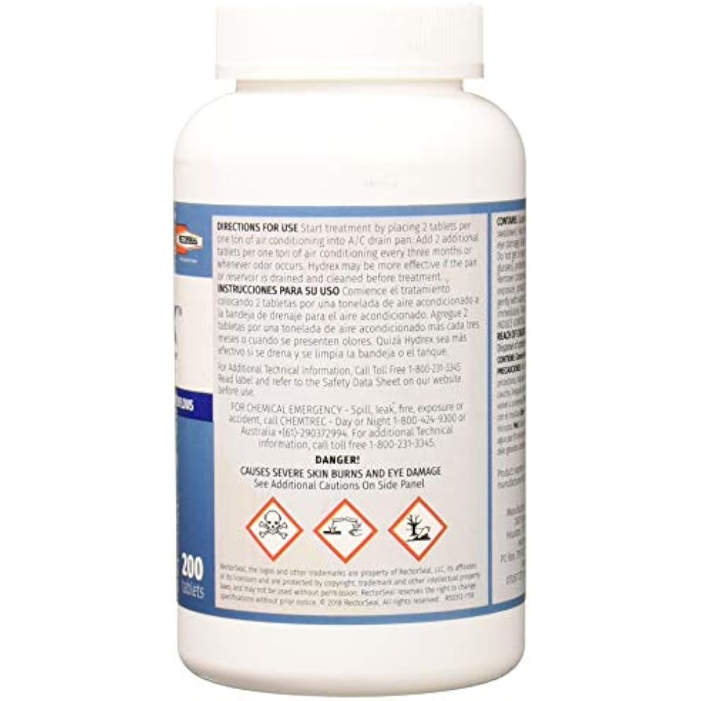68115 Hydrex A/C Tabs200 Tablet Bottle Condensate Tablets eBay
