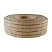 Mini Wood Wheels Treaded Style, 2-3/4 Inch Diameter, Pack of 12, for Crafts and DIY Car Models, by Woodpeckers