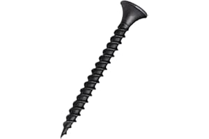 KUPROWIN #8 x 2 Drywall Screws, #8 Wood Screws- Coarse Thread Phillips Head Drive Drywall Wood Screws- Self Tapping Screws (60 Pack)