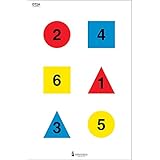4 Color Discretionary Command Training Target 23 x 35 Inch