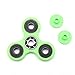 AyoGu Fidget Spinner Stress Reducer Time Killer Helps Focus (Fluo green & black)
