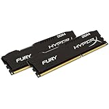 HyperX FURY Black 16GB Kit (2x8GB) 2133MHz DDR4 Non-ECC CL14 DIMM Desktop Memory (HX421C14FBK2/16)