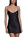 Dreamgirl Women's Shalimar Charmeuse Babydoll with Robe and Padded Hanger