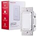 Honeywell Z-Wave Plus On/Off Smart Light Switch, In-Wall Paddle, Interchangeable White & Almond | Built-In Repeater & Range Extender | ZWave Hub Required - SmartThings, Wink, Alexa Compatible, 39348 primary