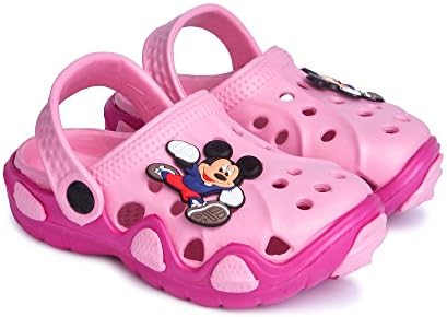Feet Essentials Boys & Girls Slip on Clog (Pink)