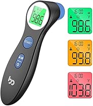 Forehead Thermometer for Adults and Kids, Non Contact Digital Thermometer for Fever, Instant Accurate Infared 