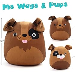 BenBen Dog Plush Pillow, Set of 3, 12 and
