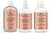 Shea Moisture Coconut and Hibiscus Curl and Shine Combination Set - Includes 13 oz. Shampoo, 13 oz. Conditioner and 8 oz. Curl and Style Milk