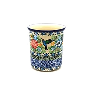 Polish Pottery Mug – Big Straight Sided – Unikat Signature – U3271