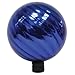 Very Cool Stuff VCS Glass Gazing Globe with Blue Swirl, 10-Inch